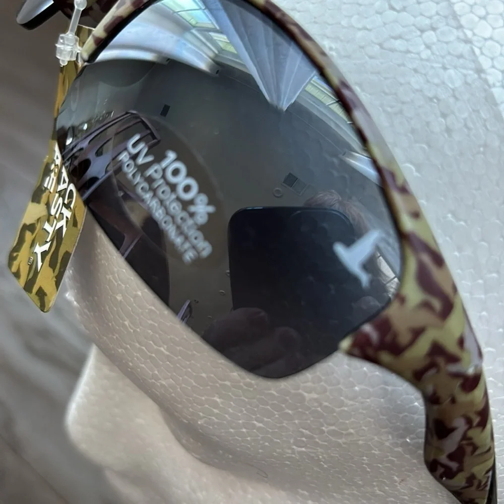 Duck Dynasty A&E 100% UV protection,polycarbonate camo half frame sunglasses